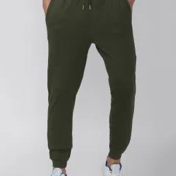 Van Heusen Green Slim Fit Joggers image 1