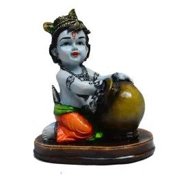 eCraftIndia Decorative Showpiece of Makhan Chor/Baal Krishna image 2