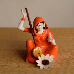 eCraftIndia Meerabai playing Musical Instrument Showpiece image 1