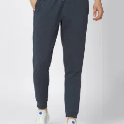 Van Heusen Blue Slim Fit Joggers image 1