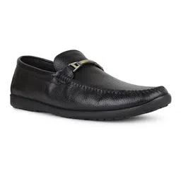 ATESBER by Inc.5 Men Textured Leather Loafers-picture-13