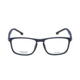 Police VPLA44K546QSFR Blue Square Eye Frames For Men image 2