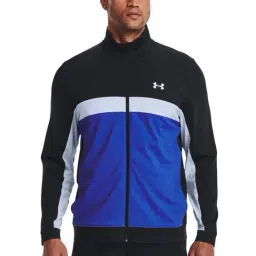 Under Armour Black Regular Fit Colour Block Sweatshirt-image-57