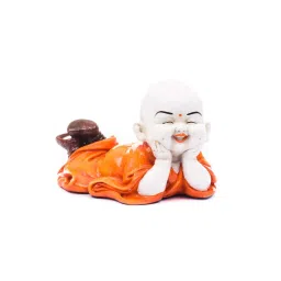 eCraftIndia Polyresin Resting Buddha image 1
