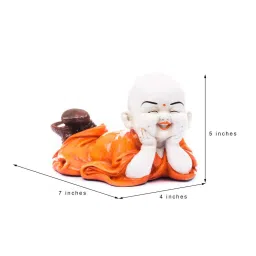 eCraftIndia Polyresin Resting Buddha image 2