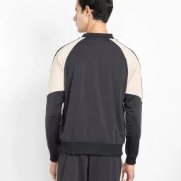 Adidas Originals Black Mandarin Collar Jacket image 2