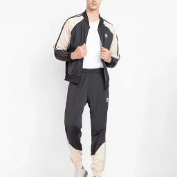 Adidas Originals Black Mandarin Collar Jacket image 5