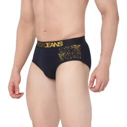 UnderJeans by Spykar Navy Cotton Briefs image 3