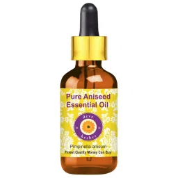 Deve Herbes Pure Aniseed Essential Oil with Glass Dropper - 30 ml image 1