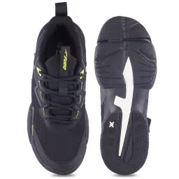 Furo by Red Chief Men's Black Running Shoes image 3
