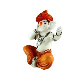 eCraftIndia Lord Ganesha Singing Decorative Showpiece image 5