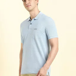 Allen Solly Men Printed Polo Collar Pockets T-shirt image 4