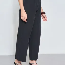 Honey By Pantaloons Black Regular Fit Trousers image 3