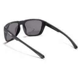 Voyage Black Polarised and UV Protected Lens Square Unisex Sunglasses image 5