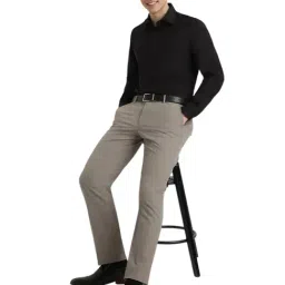 Allen Solly Black Regular Fit Shirt image 5