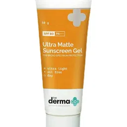 The Derma Co Ultra Matte Sunscreen Gel with SPF 60 PA +++ - 50 gm-picture-17