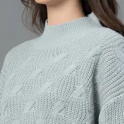 Mode by Red Tape Pastel Green Sweater image 5