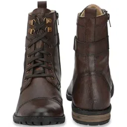 Delize Men's Brown Biker Boots image 5