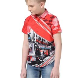 Jack & Jones Junior Red & Black Printed Shirt-picture-24