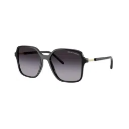 Armani Exchange Grey Gradient Butterfly Sunglasses for Women-image-61