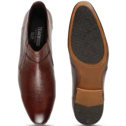 Teakwood Leathers Men's Brown Formal Boots image 2