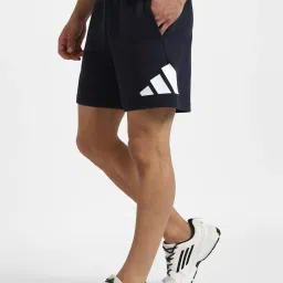 adidas Navy Printed Shorts image 3