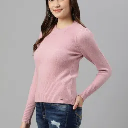 Woods Pink Round Neck Pullover image 3
