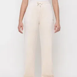 Guess Couture Velvet New Angel Wing Solid High Rise Straight Fit Sweatpants-picture-37