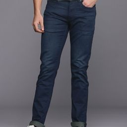 Louis Philippe Jeans Men Slim Fit Low-Rise Light Fade Jeans-picture-5