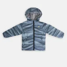 Angel & Rocket Kids Blue Printed Full Sleeves Jacket-picture-13