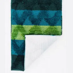 CROWN MATTINGS Green 1400 GSM Microfibre Bath Rugs image 3