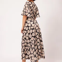 DressBerry Muted Luxury Floral Fancy Breezy Vibes Dress image 5