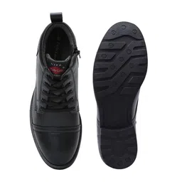 Field Care Men's Lace-Up Synthetic Leather Formal Shoes | Men's Mid Top Shoe/Boots image 4