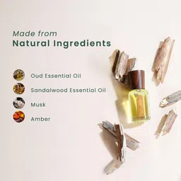 earth chakra White Oud Attar | 12 ml | Long-lasting | Roll On image 5