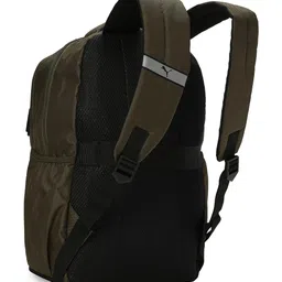 puma Unisex-Adult Deck 2 Compartment Backpack, Dark Olive (9176001) image 2