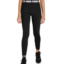 puma Women's Train Strong High Waist Full Tights | High-Rise Training Leggings for Women | Sweat Proof Fabric Tights | Ideal Leggings for Running, Yoga & Gym Workouts image 1