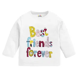 kuchipoo Baby Girl & Baby Boy Regular Fit Cotton T-Shirt image 5