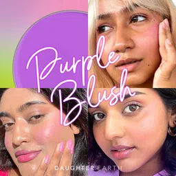 Daughter Earth Purple Blush With Java Plum + Vitamin E | Vegan Plant Based With UV Protection | Long Lasting Easy To Blend Weightless Texture Feels Silky & Smooth | For All Skin Tones | 4.5 gm image 2