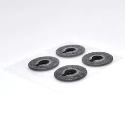 bingkers Bottom Base Case Rubber Feet Foot Pad Replacement Set For Macbook Pro 13" 15" Retina A1398 A1425 A1502 Series Laptop 2013-2015 Year image 2