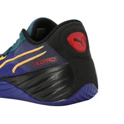 puma Unisex-Adult, All-Pro NITRO™ Crowd Craze, Lapis Lazuli-Cold Green-Black, Basketball Shoe, 10.5UK, (31038701) image 3