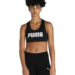 puma Women's Polyester Wired Classic Sports Bra image 1