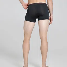 puma Men's Cotton Classic Soild Underwear Tops (Pack of 1) (686341_Strong Gray-White image 4