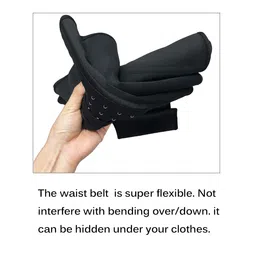 ubersweet Clip and Zip Waist Trainer Corset Women Neoprence Worked Out Sweat Vest image 5