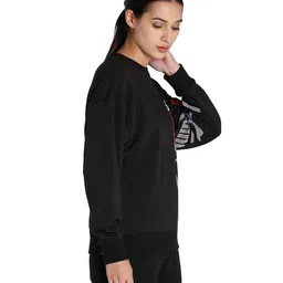 puma Women's Cotton Crew Neck Sweatshirt image 4