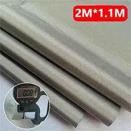 EMF Shielding Fabric EMF Faraday Cloth Copper Protection Fabric for Anti Radiation, Anti Static, EMI Isolation, Signal Blocking, 79 x 43 Inch image 4