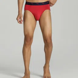 puma Men's Cotton Classic Regular Solid Briefs image 5