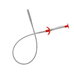 GLIVE (LABEL) Hair Catching Claw Wire Sewer Sink Tub Dredge Remover Hair Catching Drain Cleaner Wire Spring Sink Cleaning Stick Hair Catching Claw Wire Sewer Sink Tub Dredge Remover (60 CM) image 2