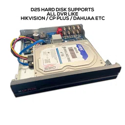 D25 Video 1TB Hard Disk for 4 Channel / 8 Channel / 16 Channel / 32 Channel HD DVR | 1TB Surveillance Hard Disk for CCTV Camera DVR image 3