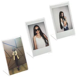 caiul L Model Photo Frame for Fujifilm Instax Mini 7s 8 25 50s 90 Films, 3 pcs image 1