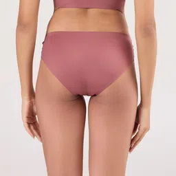 krvvy InvisiSoft Bikini | Seamless, Low Waist Bikini Style Underwear | Ultra-Soft, No Visible Panty Lines, Everyday Comfort | Bikini Panties image 4